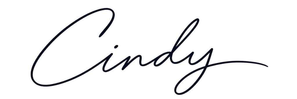 Cindy's signature